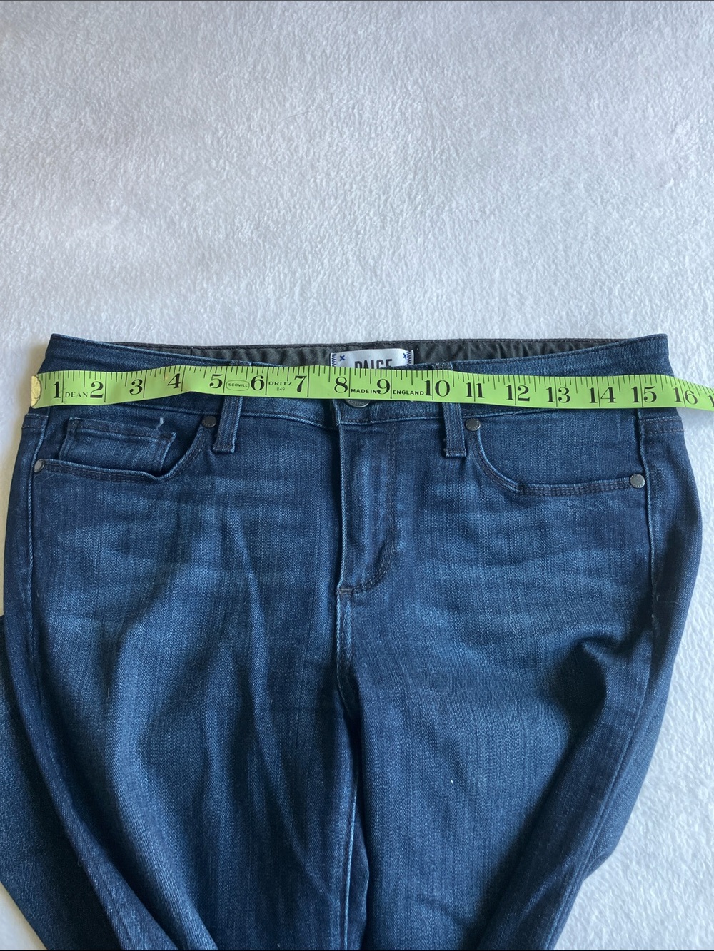 PAIGE Women’s Indigo Bootcut Jeans - Picture 7 of 8